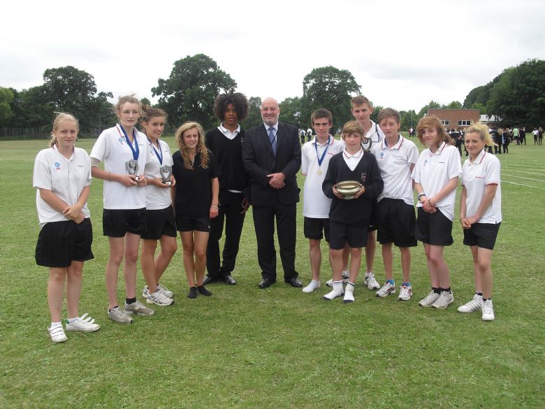 Sports day winners